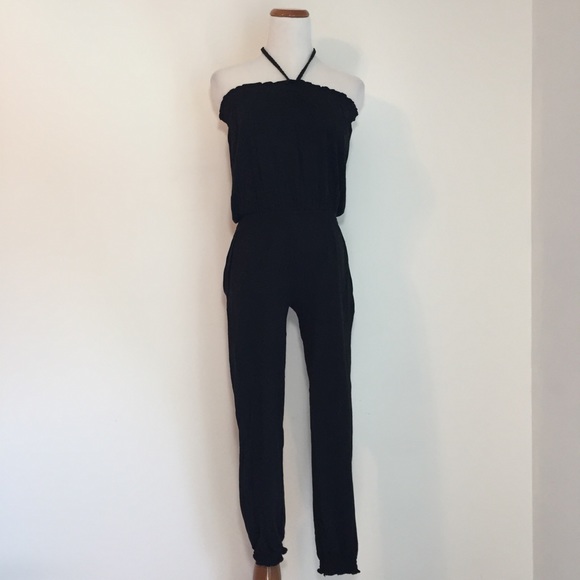 kids black jumpsuit